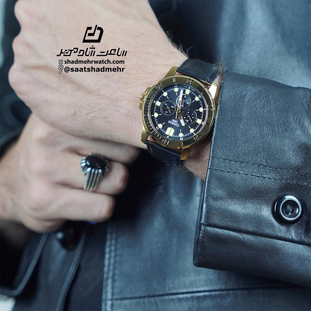 ساعت مچی مردانه کاسیو (Casio) MTP-VD300GL-1EUDF — تصویر ۴