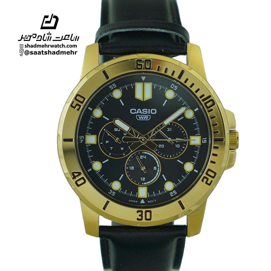ساعت مچی مردانه کاسیو (Casio) MTP-VD300GL-1EUDF — تصویر ۲