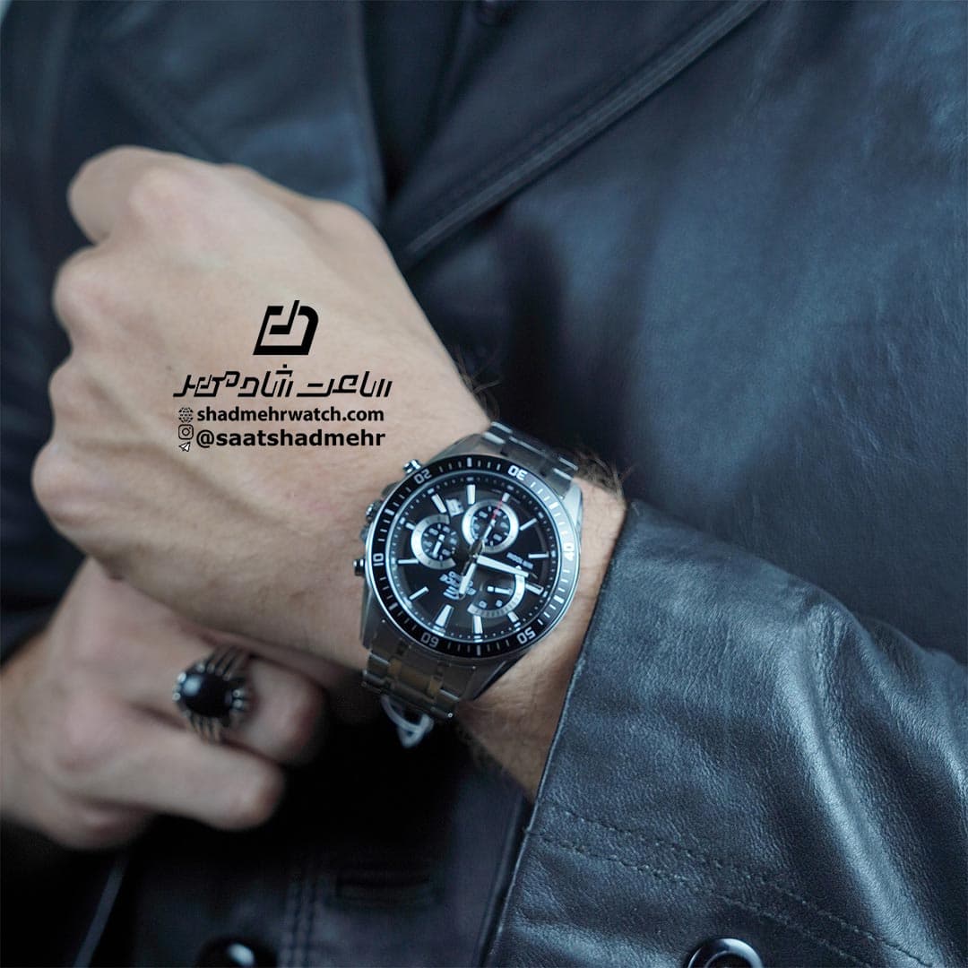 ساعت مچی مردانه کاسیو (Casio) EDIFICE EFR-552D-1AVUDF — تصویر ۵