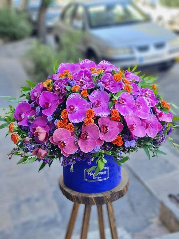 باکس گل ارکیده کد 584
