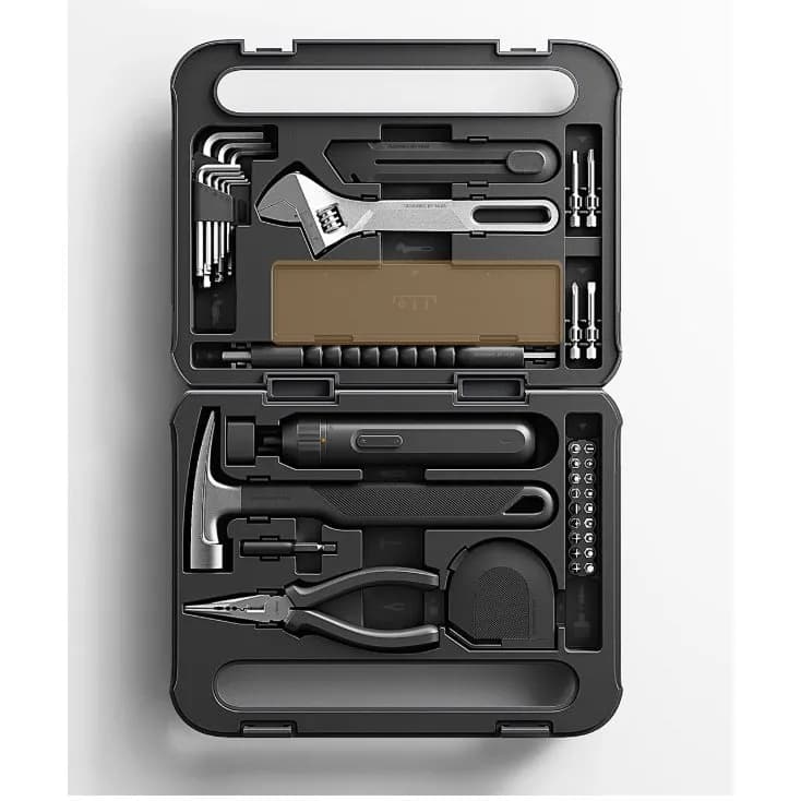 بررسی و خرید جعبه ابزار ۶+۱ پارچه شیائومی مدل Mijia Home Toolbox MJGJX001QW — تصویر ۵