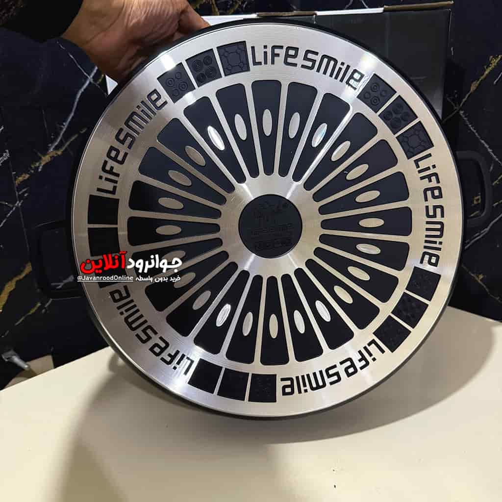 تابه لایف اسمایل سایز 40 سرامیکی Life Smile40 LUSHR-40BB — تصویر ۸
