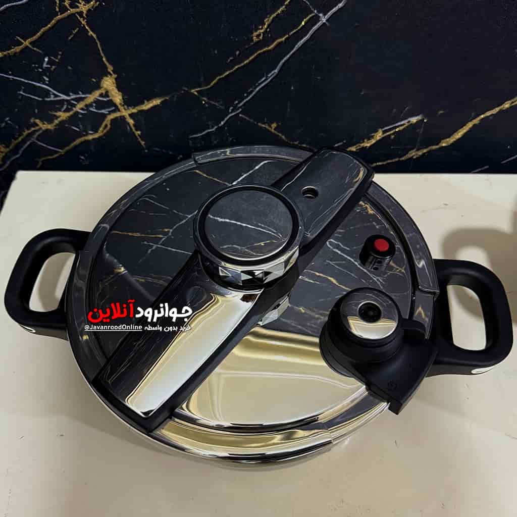 زودپز روگازی دوقلو زیو 5+7 لیتر ZPC-1655S07 Zio — تصویر ۹