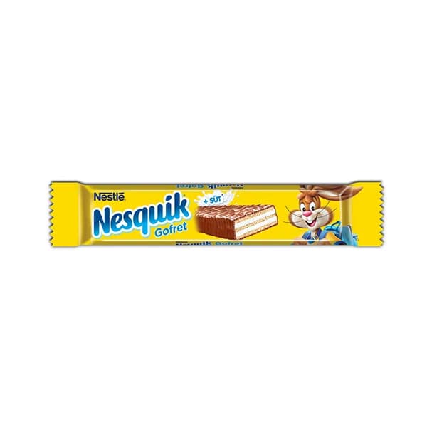 ویفر شکلاتی با مغز کرم شیری نسکوئیک حجم 26.7 گرم — تصویر ۲