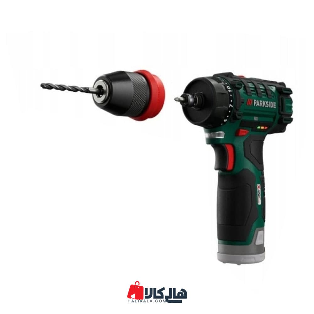 دریل شارژی پارکساید مدل PBSA 12 E4 — تصویر ۱۱