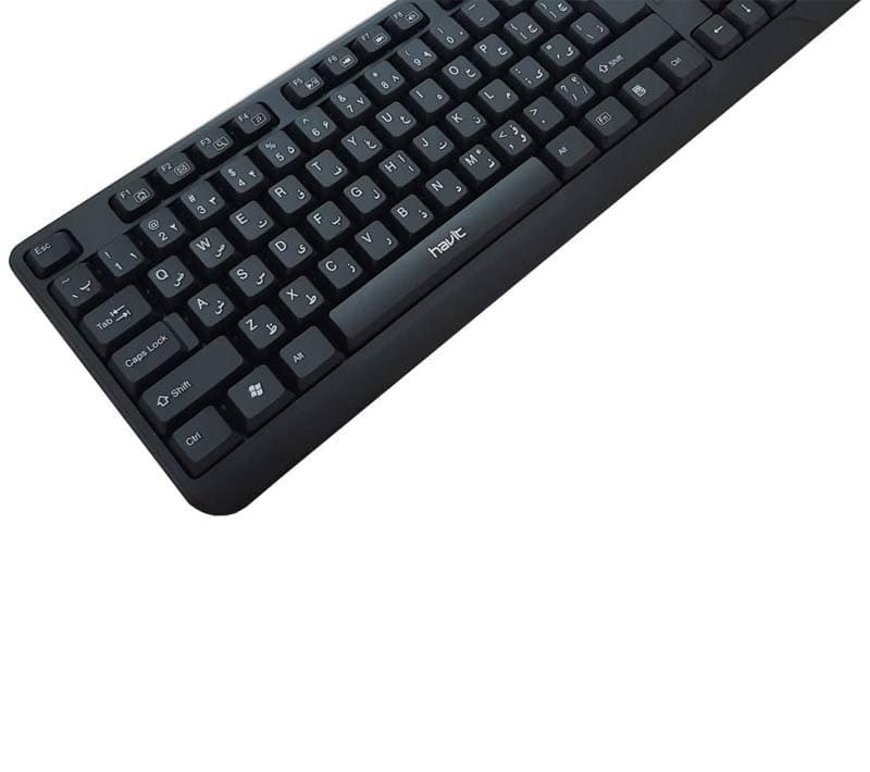 کیبورد با سیم هویت مدل Havit HV-KB378 — تصویر ۷
