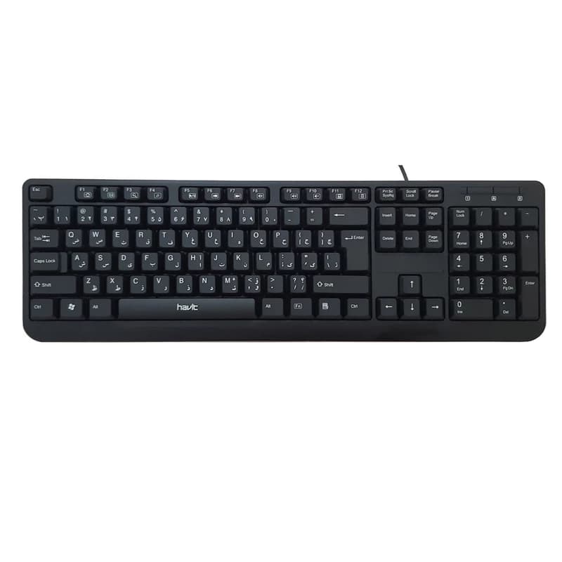 کیبورد با سیم هویت مدل Havit HV-KB378 — تصویر ۶