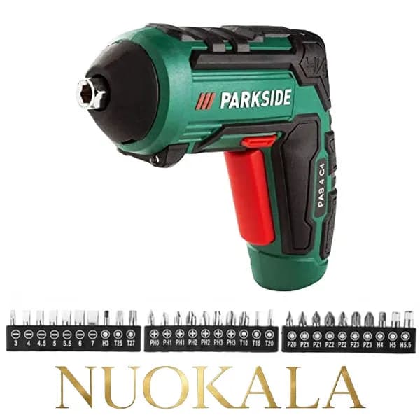 پیچ گوشتی شارژی پارکساید مدل PAS 4 C4