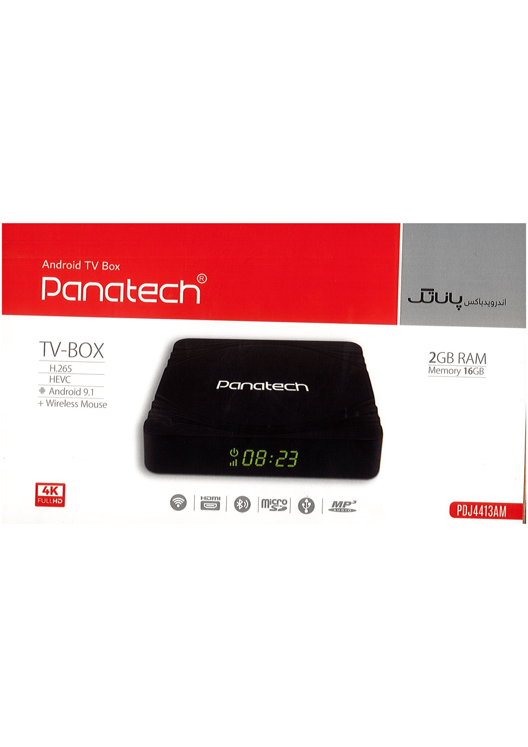 اندروید باکس پاناتک مدل PDJ4413A