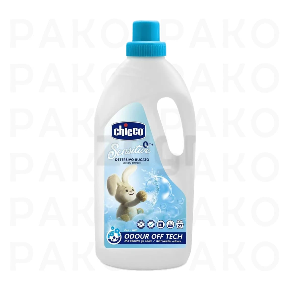 مایع لباس شویی کودک چیکو حجم 1.5 لیتر سری ODOUR OFF TECH — تصویر ۱۲