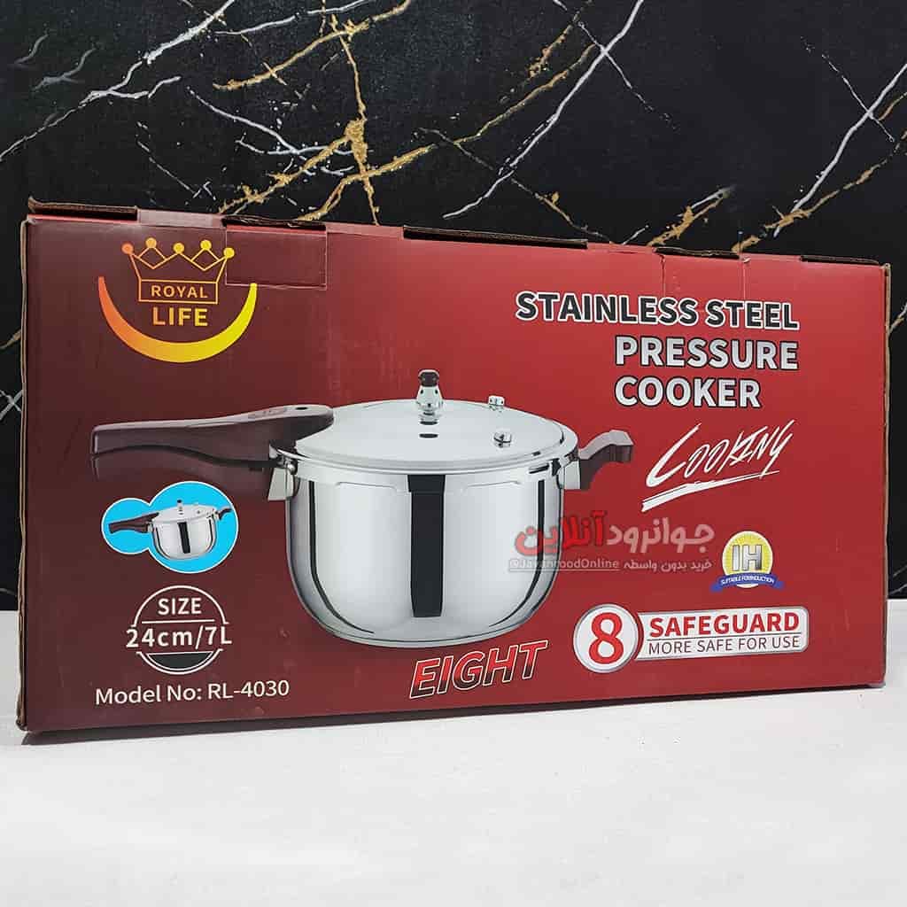 زودپز روگازی 7 لیتر رویال لایف RL-4030 Royal Life — تصویر ۸