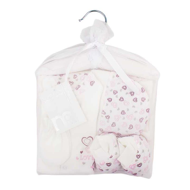 ست لباس بیمارستانی دخترانه 7 تکه طرح قلب مادرکر Mothercare — تصویر ۲