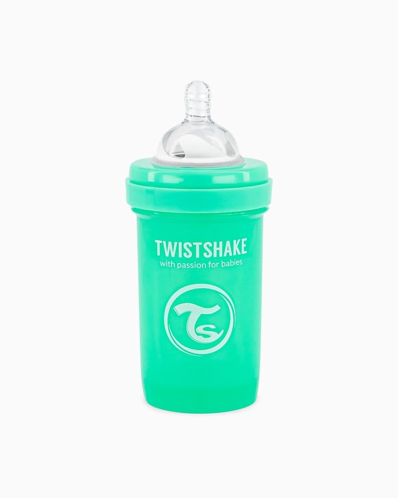 شیشه شیر 180 میل پاستل سبز تویست شیک Twistshake — تصویر ۴