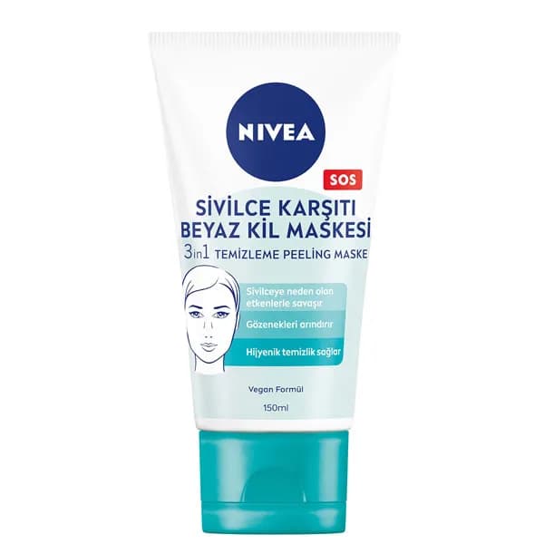 ماسک صورت 3 کاره نیوا Nivea حجم 150 میلی — تصویر ۴
