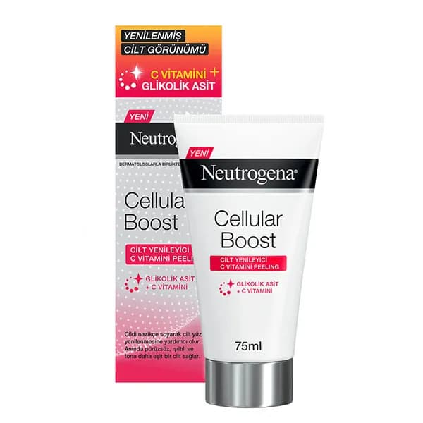 کرم لایه بردار نوتروژینا سری Cellular Boost مناسب انوع پوست