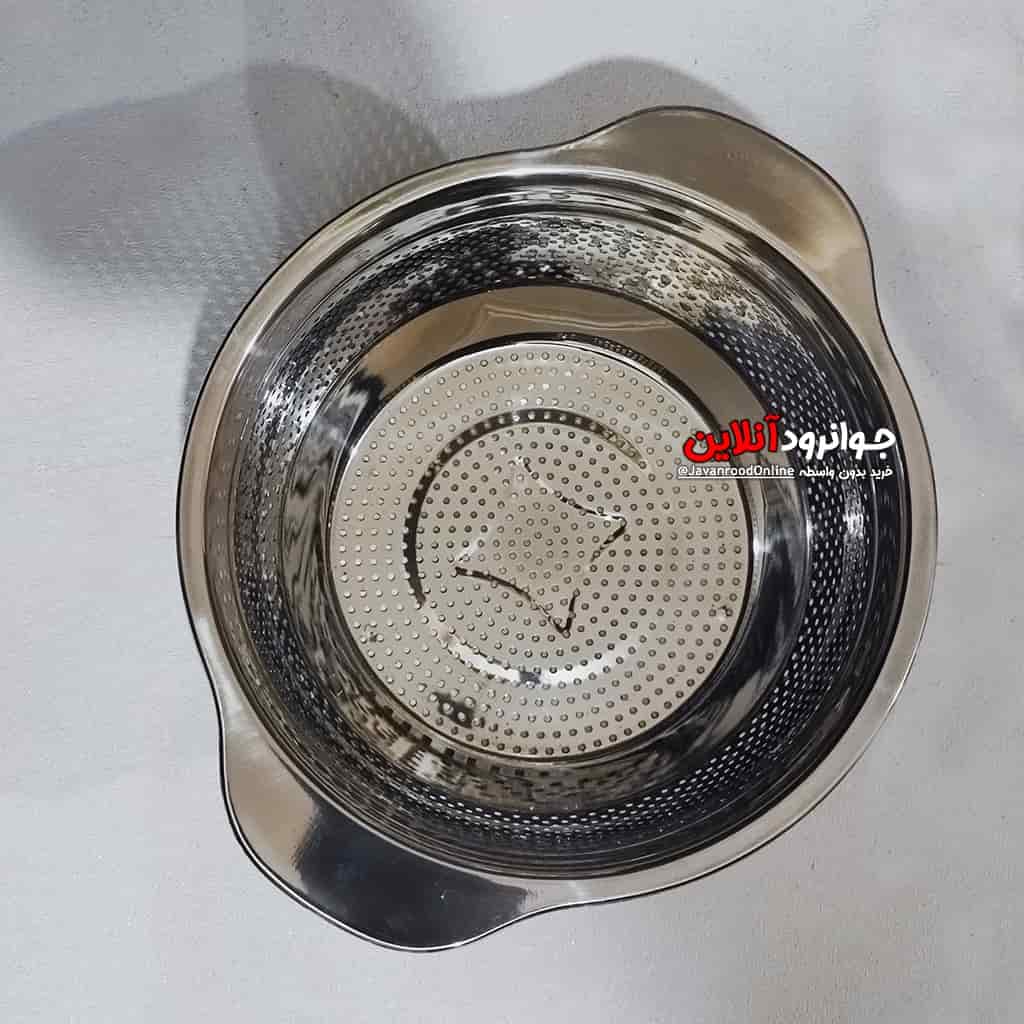 آبکش لگن یونیک دسته دار 6 عددی طرح ستاره اصلی Unique-6 — تصویر ۴