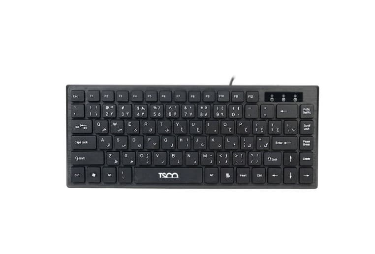 مینی کیبورد سیمی تسکو مدل TSCO TK 8001