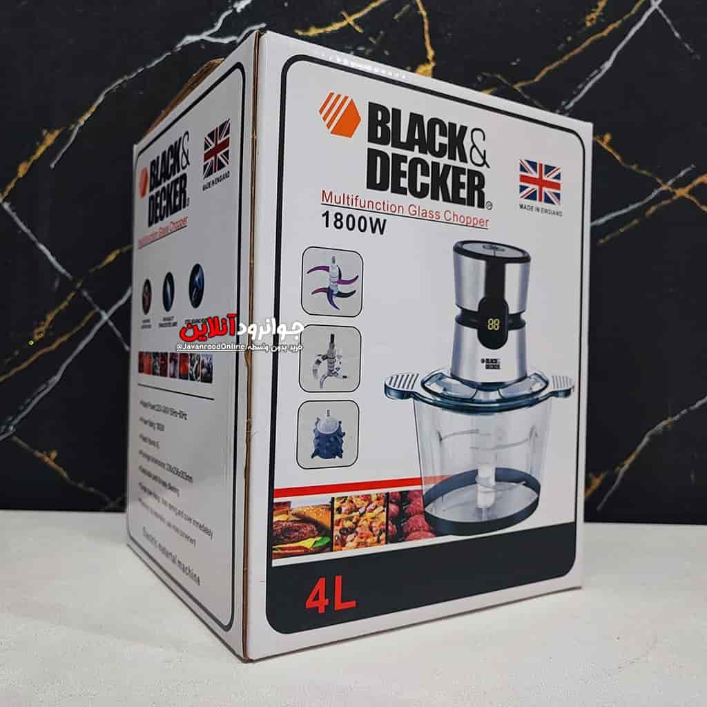 خردکن بلک اند دکر 4 لیتر 1800 وات BLACK DECKER BD-2025 — تصویر ۶