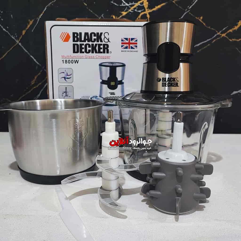 خردکن بلک اند دکر 4 لیتر 1800 وات BLACK DECKER BD-2025 — تصویر ۷