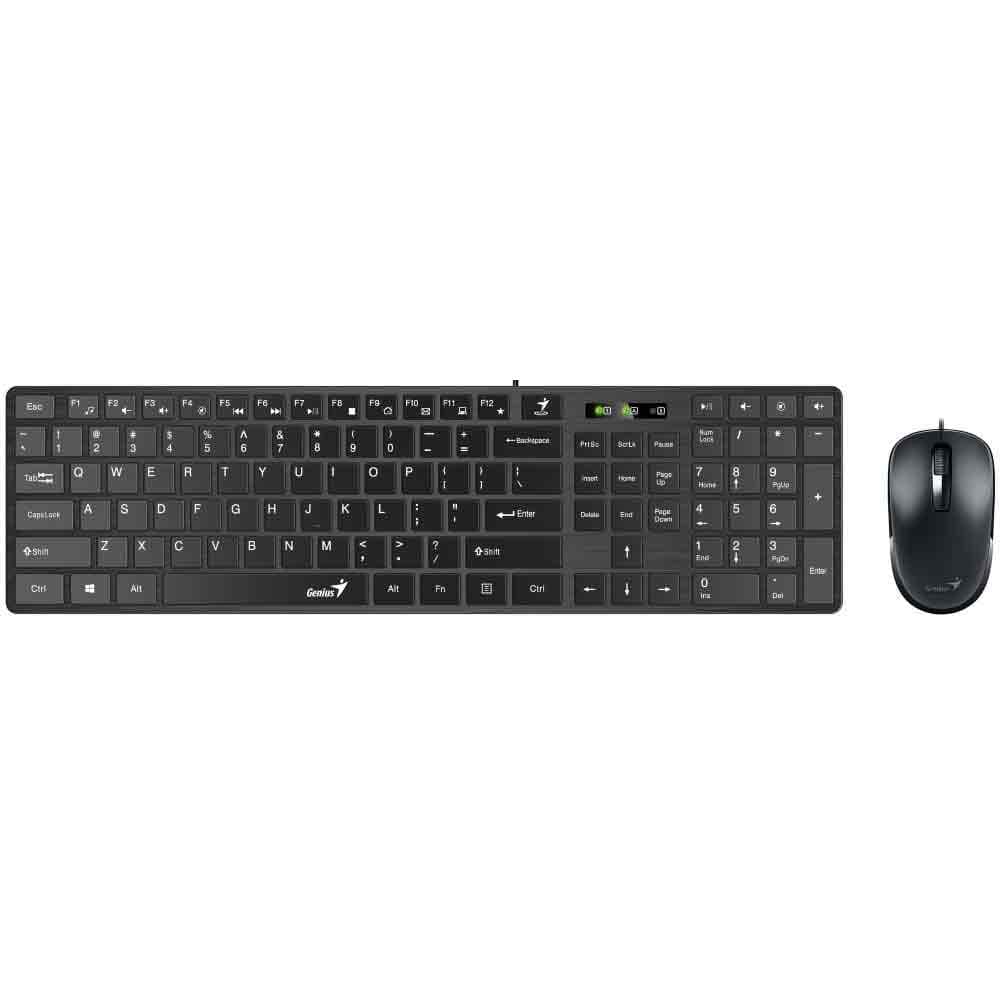 کیبورد و ماوس باسیم جنیوس مدل Genius SlimStar C126