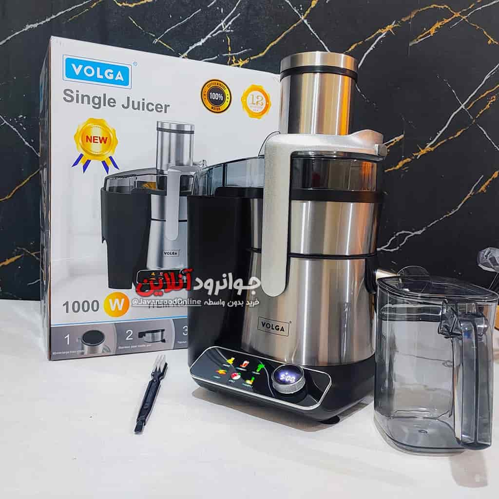 آبمیوه گیر تک کاره ولگا 1000 وات دیجیتال VOLGA 146-G — تصویر ۶