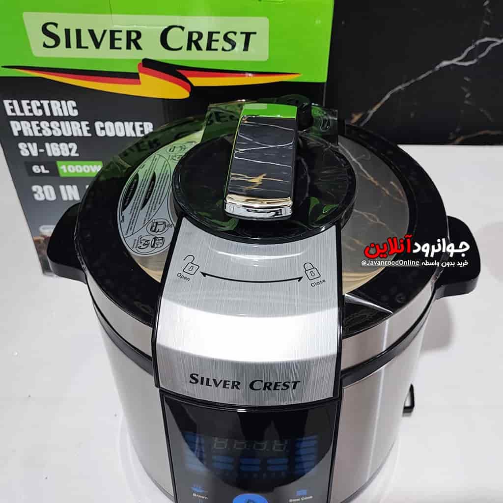زودپز برقی سیلور کرست لمسی 30 کاره 6 لیتر SV-1692 Silver crest — تصویر ۱۱