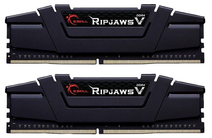 رم دسکتاپ دو کاناله جی اسکیل G.Skill 64GB Ripjaws V Dual DDR4 3200Mhz