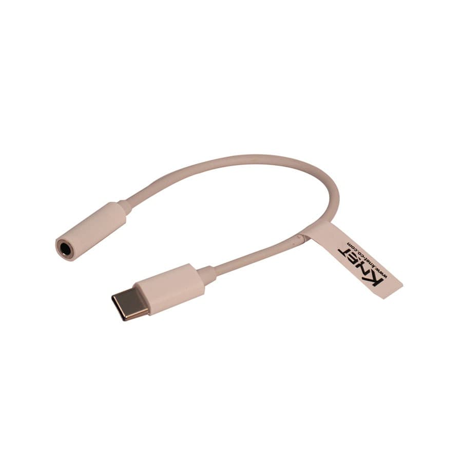 مبدل USB Type-C به جک 3.5 میلی‌متر کی نت مدل Knet K-C601
