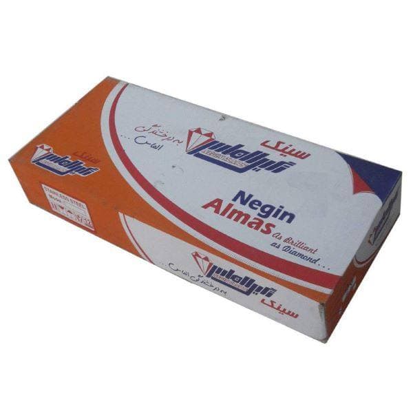سینک توکار فانتزی نگین الماس مدل SA103 — تصویر ۷
