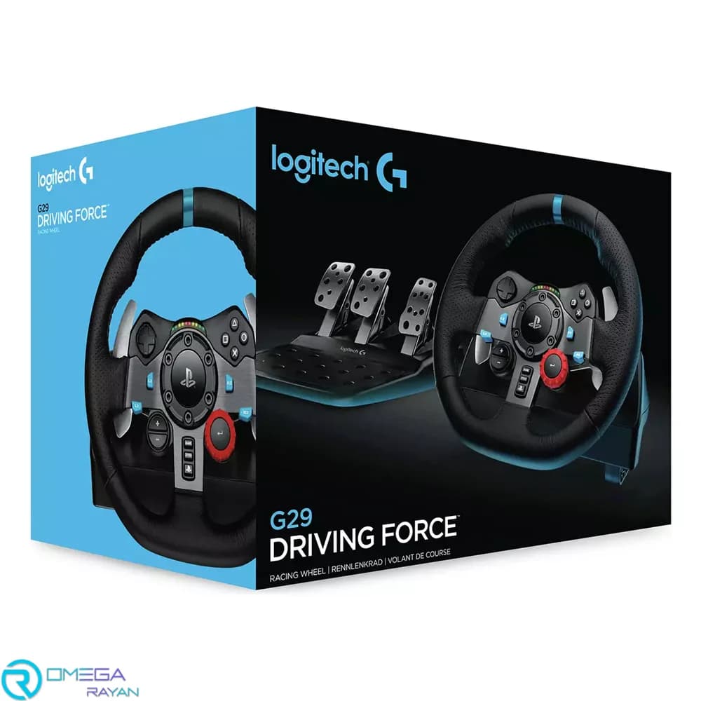 فرمان بازی لاجیتک G29 Driving Force برای پلی استیشن — تصویر ۸