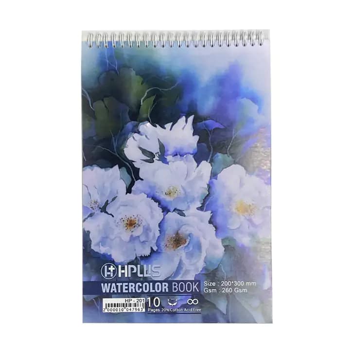 دفتر آبرنگ hp201 سایز 20*30 اچ پلاس — تصویر ۲