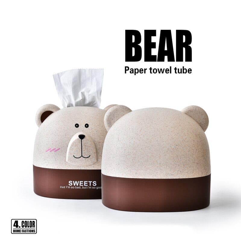 جا دستمال کاغذی فانتزی طرح خرس کد Bear15 — تصویر ۸