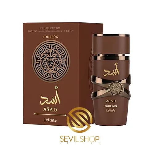 ادکلن لطافه اسد بوربن (قهوه ای) Lattafa Perfumes Asad Bourbon — تصویر ۸