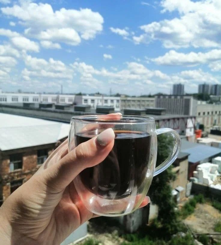 لیوان دوجداره دسته دار 2 عددی مدل پیرکس 250 میل — تصویر ۷