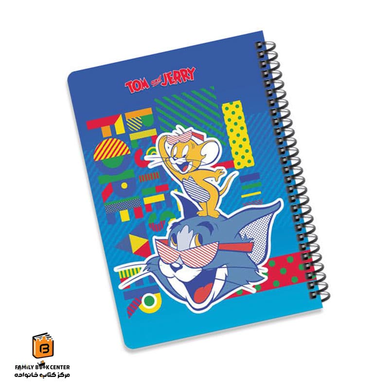 دفتر خط دار 100 برگ سری TOM AND JERRY لانگو (LANGO)