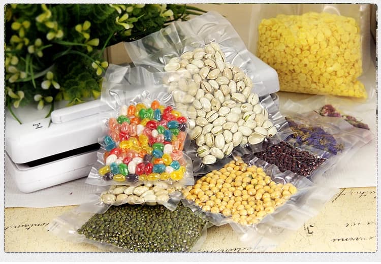 پلاستیک و کیسه مخصوص دستگاه وکیوم کیسه فریزر کوچک 15×25 سانتی 10 عددی — تصویر ۳