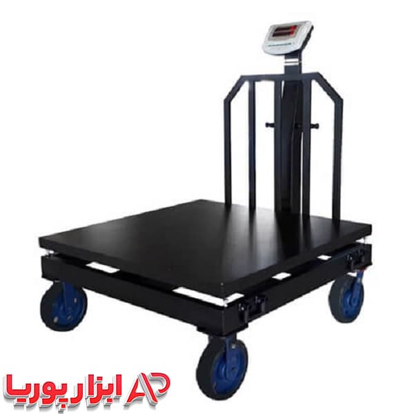باسکول محک 1500 کیلوگرم سینی 120×120 مدل MDS13000 چرخدار