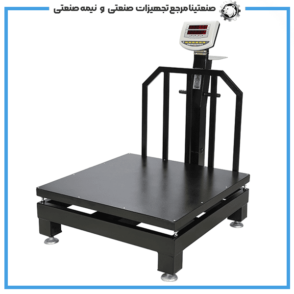 باسکول محک 1000 کیلویی مدل MDS13000 سینی 120×120 — تصویر ۳