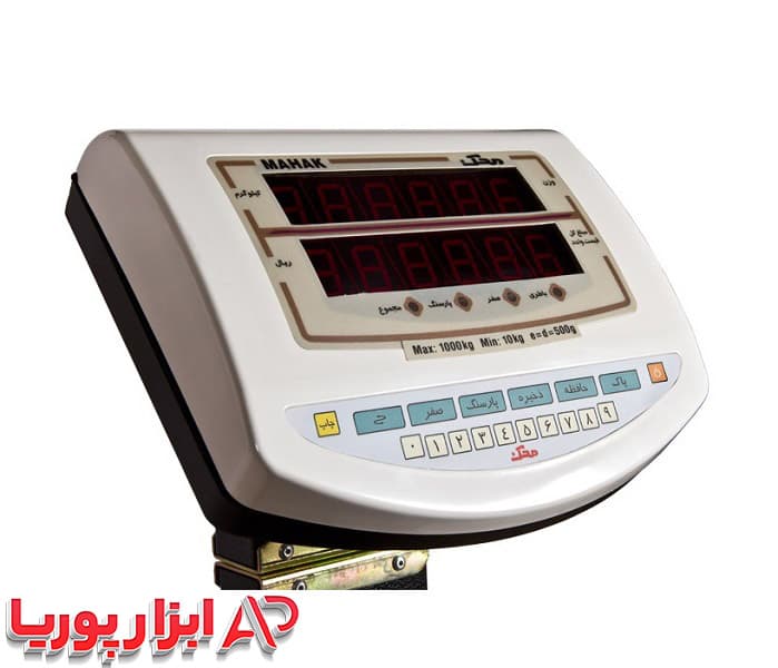 باسکول محک 200 کیلوگرم مدل MDS13000 چرخدار — تصویر ۵