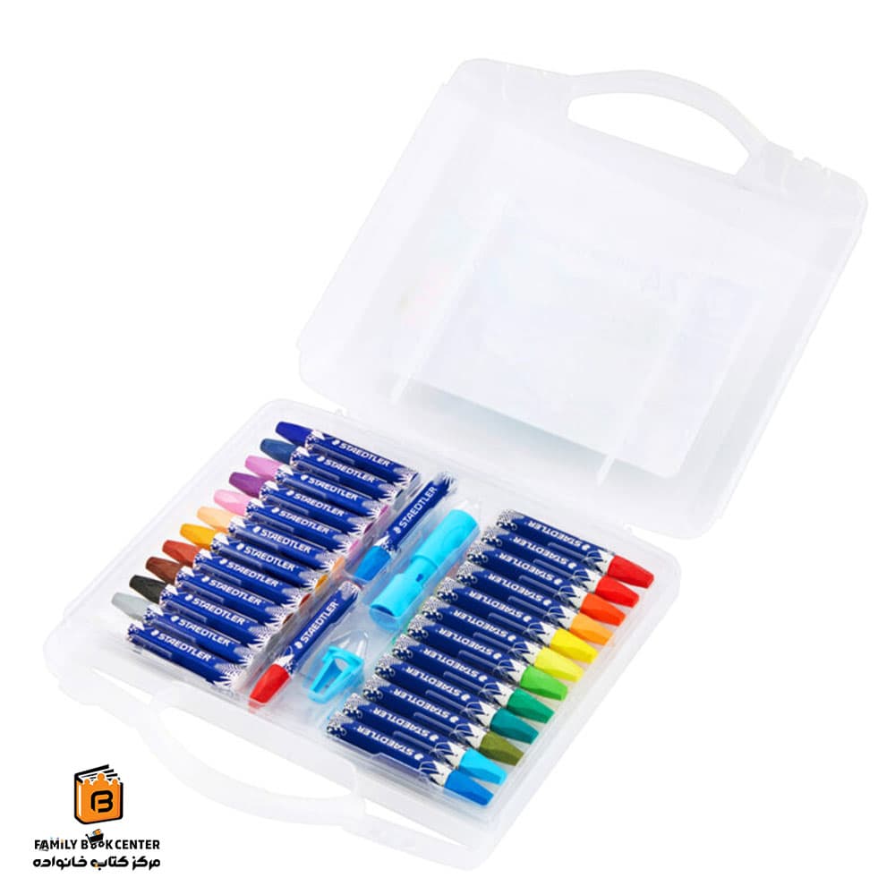 پاستل روغنی 24 رنگ استدلر (STAEDTLER) — تصویر ۵