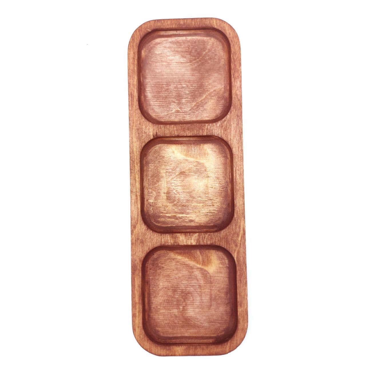 اردوخوری چوبی 3 خانه کوچک کد 23 — تصویر ۴