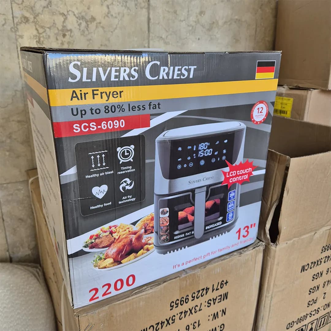 سرخ کن بدون روغن سیلور کرست مدل SCS-6090 — تصویر ۶