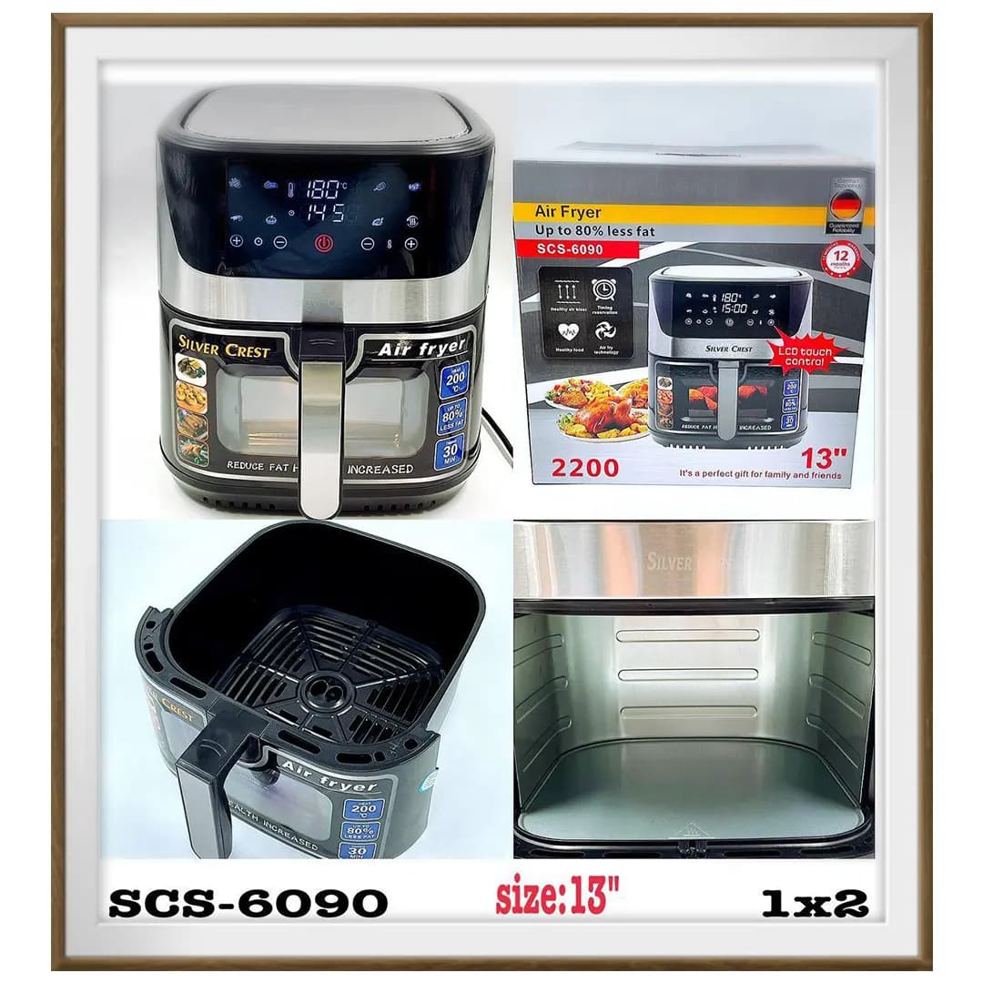 سرخ کن بدون روغن سیلور کرست مدل SCS-6090 — تصویر ۵