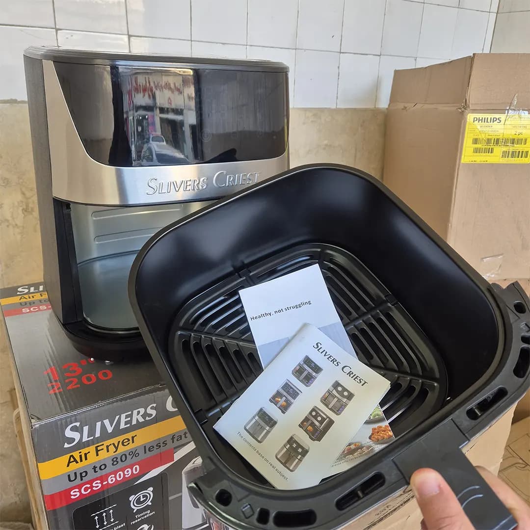 سرخ کن بدون روغن سیلور کرست مدل SCS-6090 — تصویر ۹