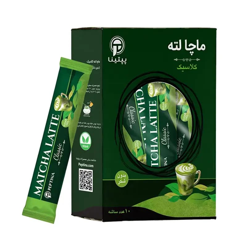 ماچا لته کلاسیک پپتینا ساشه 1 عددی — تصویر ۲