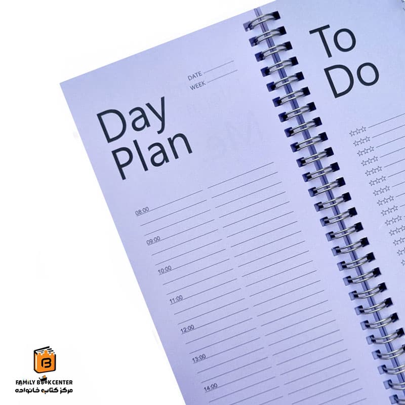 تودولیست سری DAY PLANNER صورتی لانگو (LANGO) — تصویر ۳