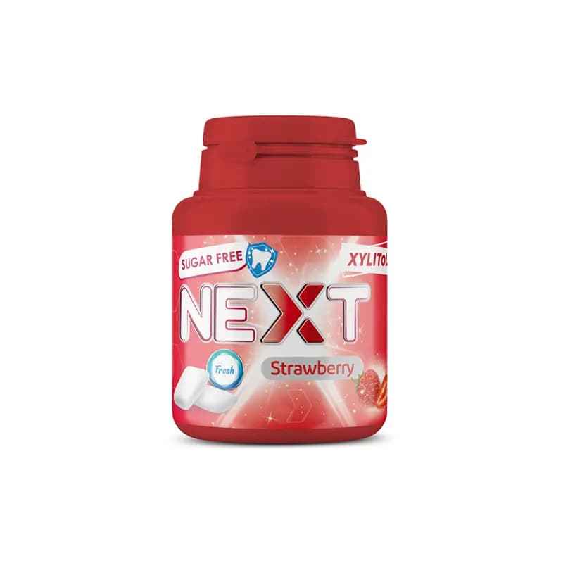 آدامس بدون شکر next ـ توت فرنگی — تصویر ۳