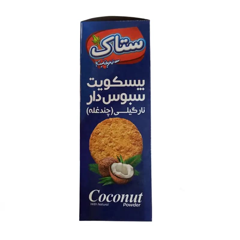 بیسکویت مولتی پلاس نارگیلی ستاک — تصویر ۳