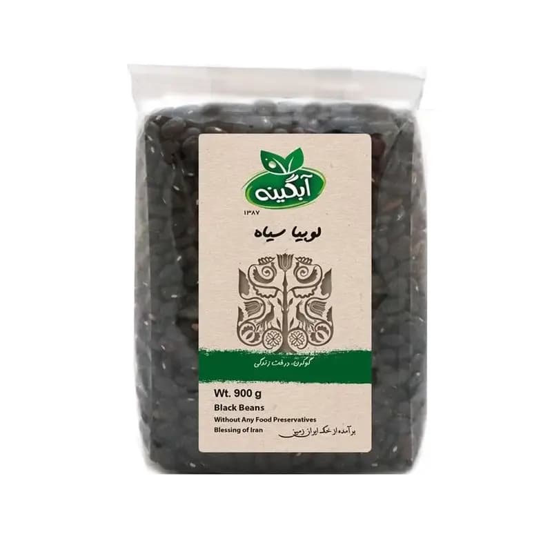 لوبیا سیاه آبگینه ـ 900 گرم — تصویر ۲