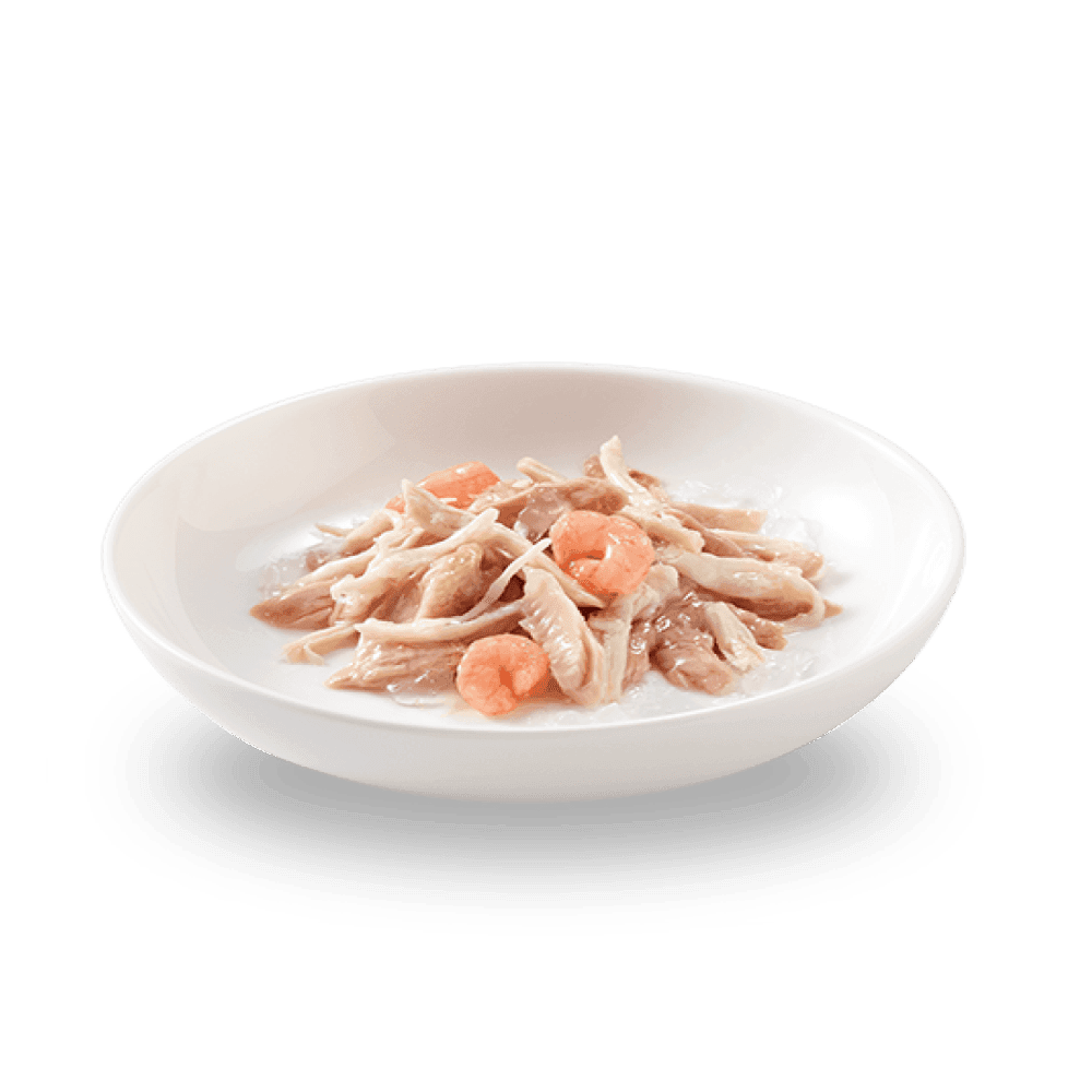 پوچ گربه شسیر تن و مرغ با میگو 50 گرم — تصویر ۳